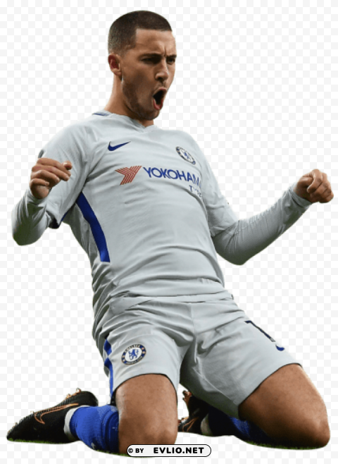 eden hazard Isolated Character in Transparent Background PNG