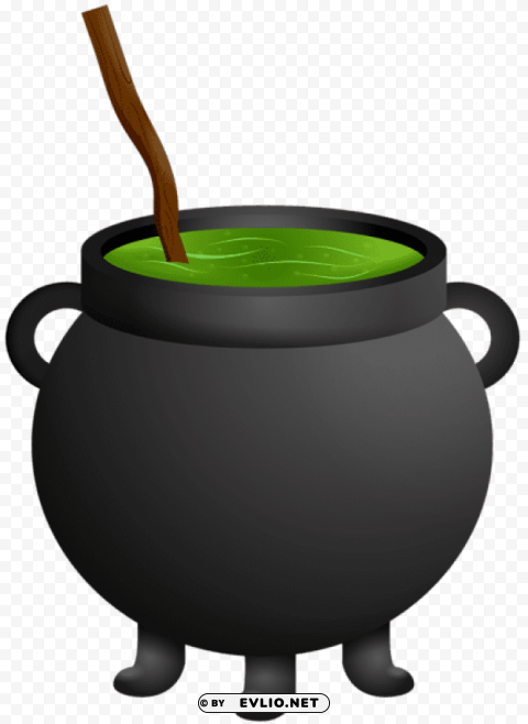 halloween witch cauldron PNG Image with Clear Isolated Object