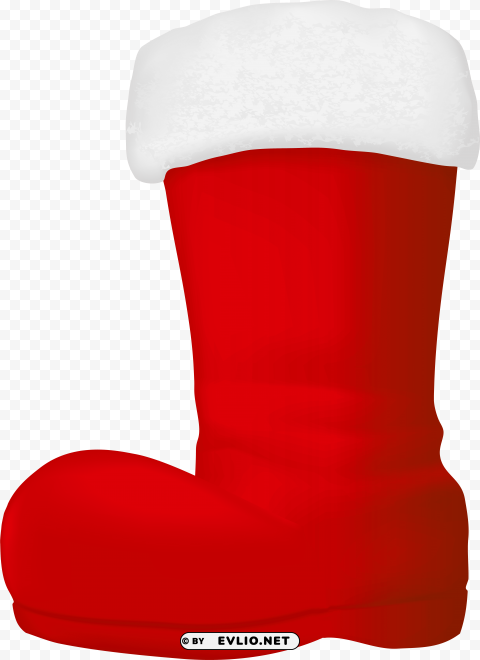 cowboy christmas boot - santa claus boots clip art PNG files with no backdrop wide compilation