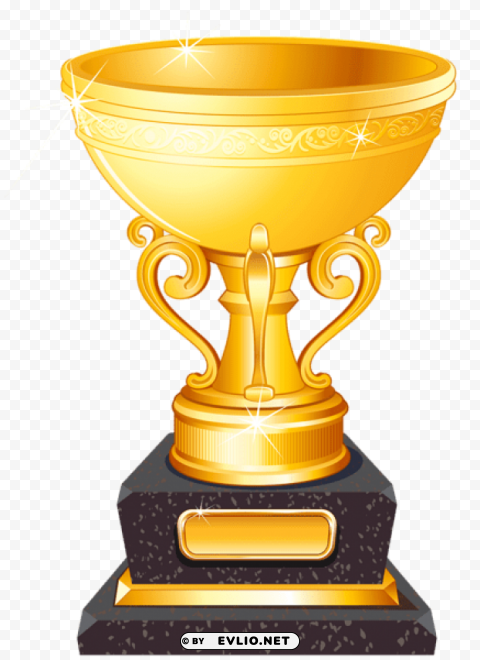 golden cup trophypicture PNG file with no watermark
