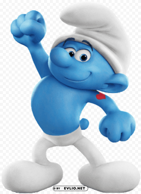 hefty smurf fist in the air Free PNG images with transparent layers compilation