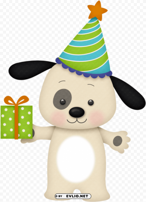 Birthday Puppy PNG Files With Clear Background Variety