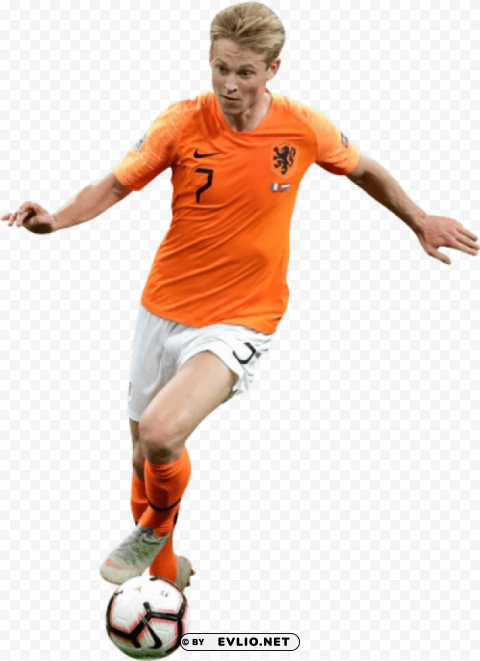 frenkie de jong PNG Image with Clear Isolated Object
