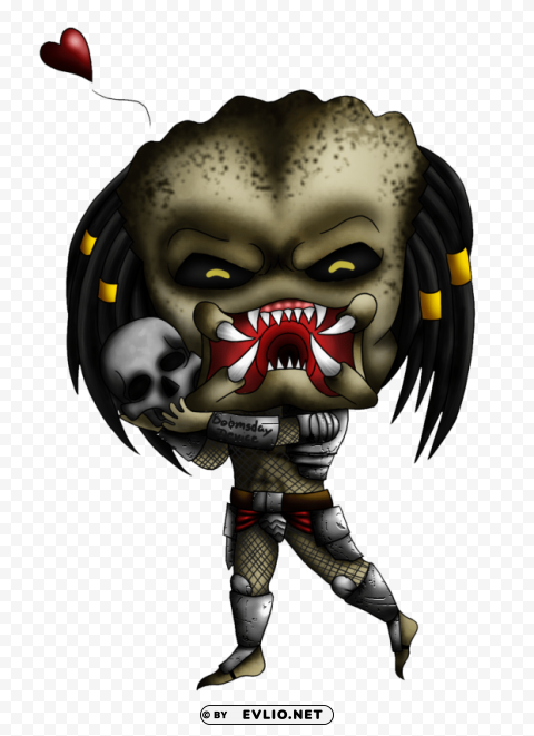 Predator Transparent PNG Isolated Design Element