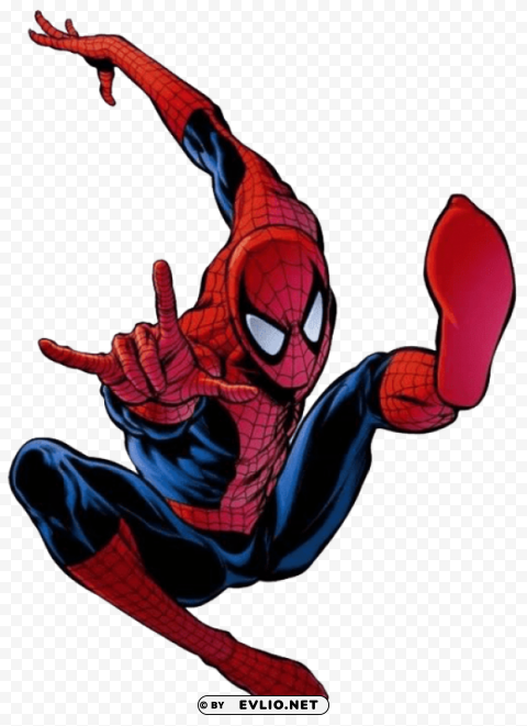 spider man flying PNG photo without watermark