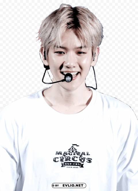 baekhyun 2018 smile Isolated Item with Transparent PNG Background