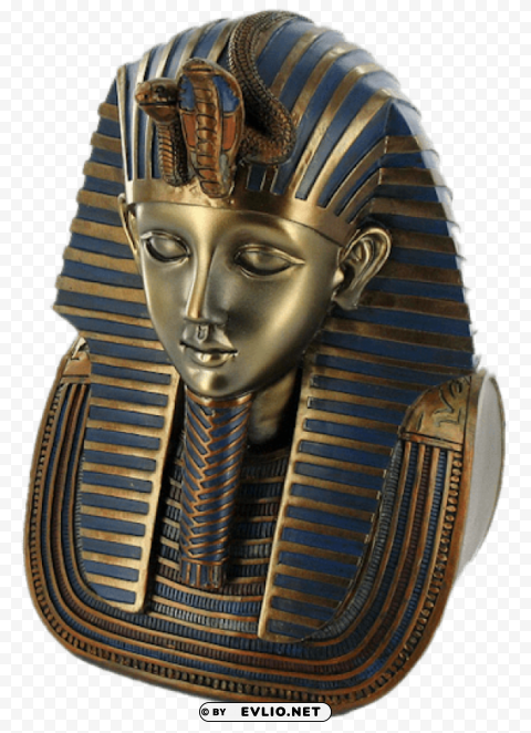 Bronze statue of Tutankhamun PNG images with cutout