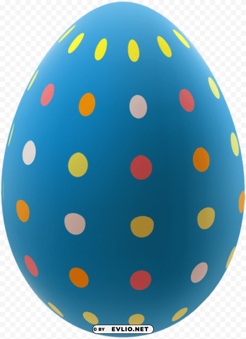 easter egg blue PNG images with alpha transparency free