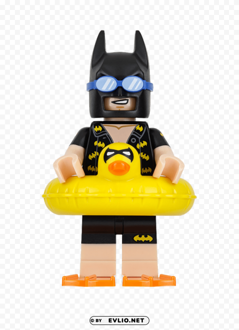 minifigure lego batman going to the pool Free PNG images with alpha channel set