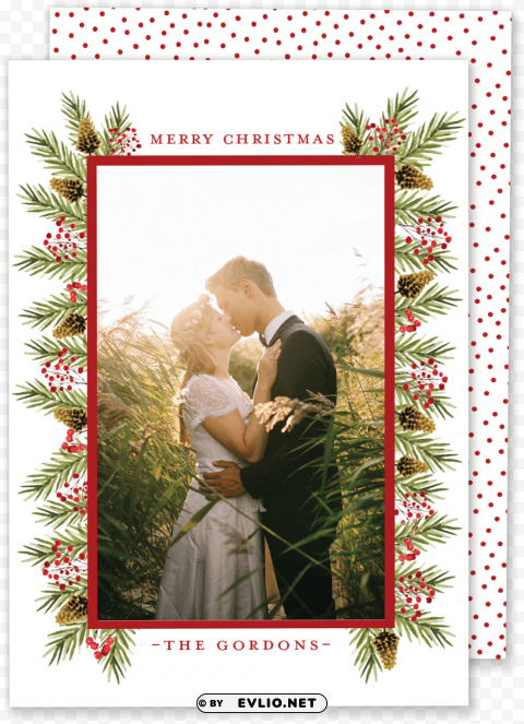 Ordon Greenery Christmas Card - Vraie Perles Boucles Doreilles Mariées Boucles Doreilles PNG Transparent Vectors