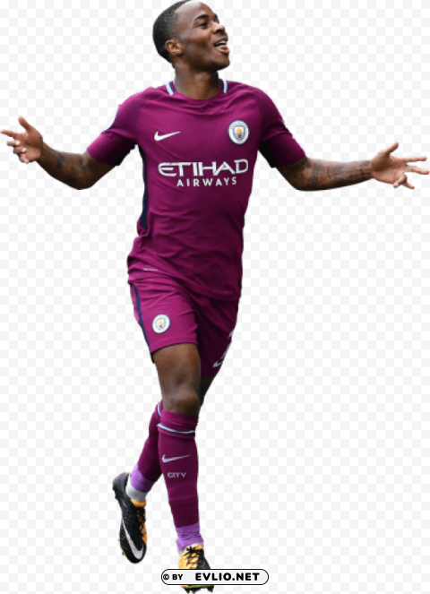 raheem sterling Transparent Background Isolated PNG Character