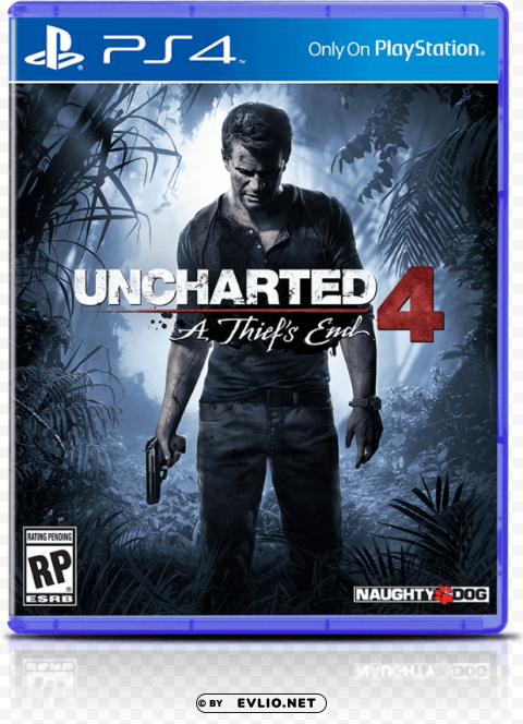 ps4 uncharted 4 a thief 's end new ClearCut PNG Isolated Graphic