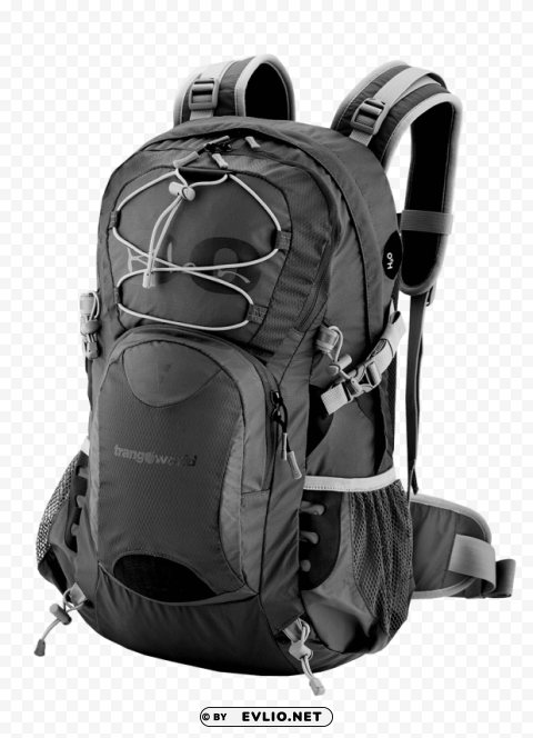 technical backpack for hiking PNG isolated