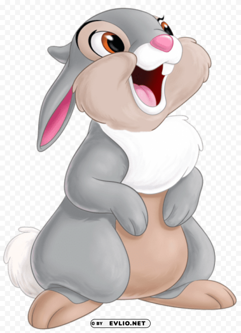 thumper bambi Isolated Character with Transparent Background PNG