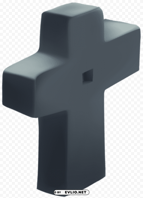 tombstone cross Isolated Icon on Transparent Background PNG