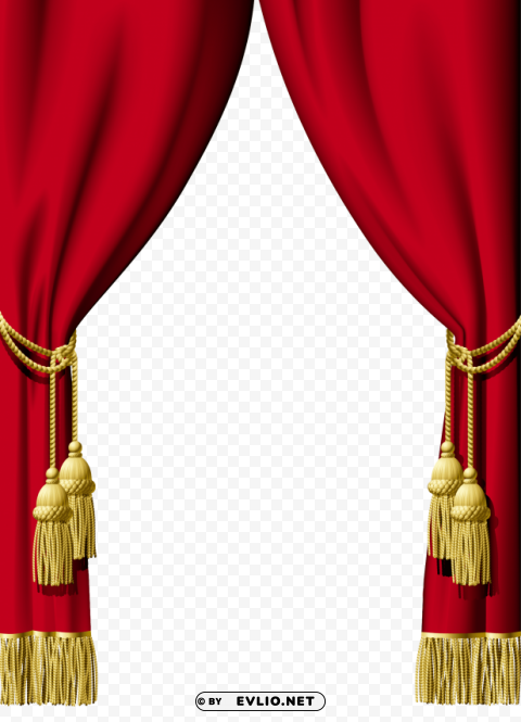curtains Isolated Subject with Transparent PNG