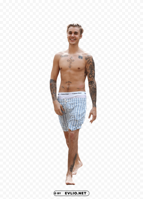 justin bieber in underpants PNG transparent photos vast collection