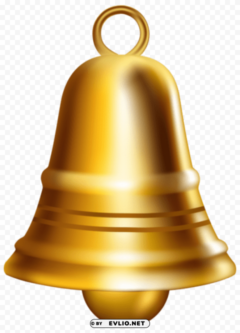 golden bell HighQuality Transparent PNG Isolated Artwork