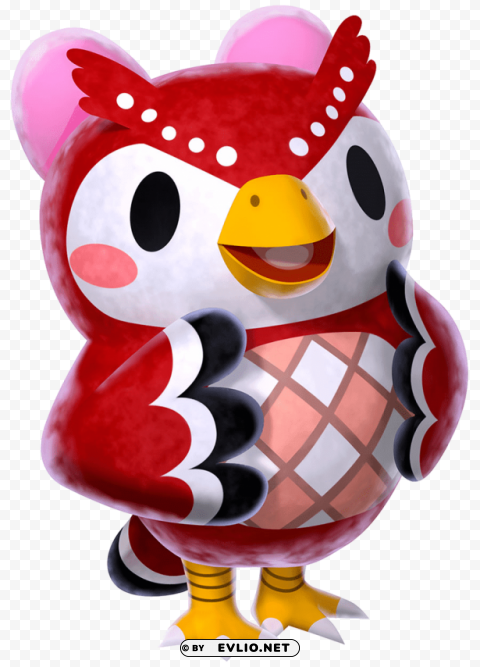 Animal Crossing Celeste Isolated Artwork In Transparent PNG