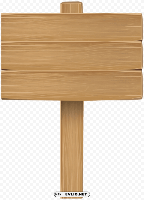 wooden sign Transparent PNG Image Isolation