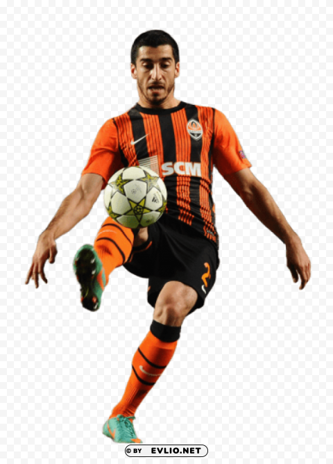 henrikh mkhitaryan PNG images with transparent canvas compilation
