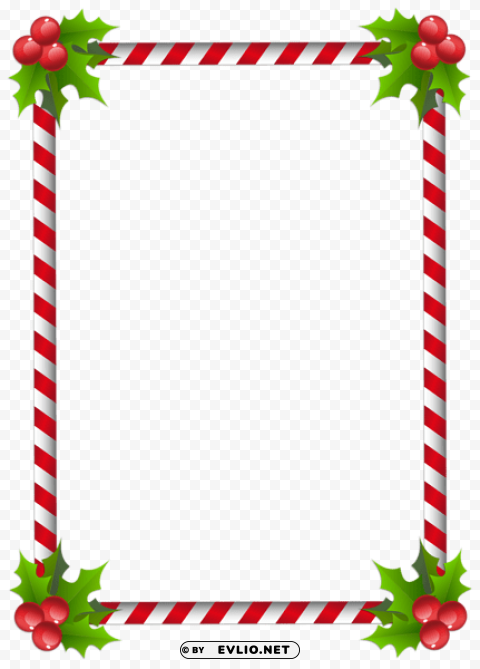 christmas classic frame border PNG images with transparent layering