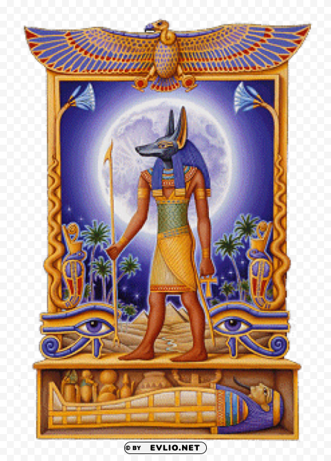 Pharaonic wall HighResolution PNG Isolated Artwork