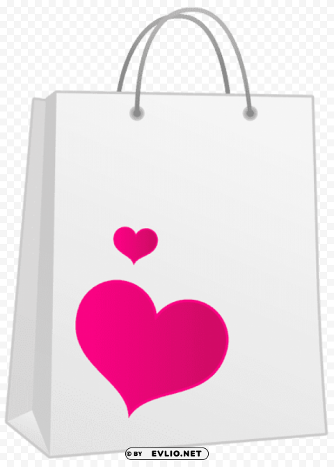 valentine pink heart bag PNG files with clear background variety