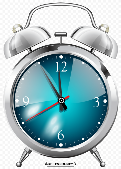 alarm clock Isolated Design Element on Transparent PNG