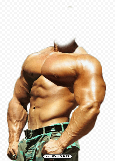bodybuilder HighResolution Isolated PNG with Transparency