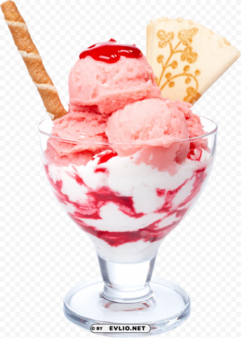 ice cream ClearCut Background PNG Isolated Element