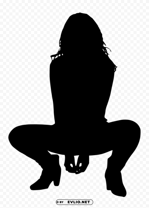 Woman Silhouette PNG Files With Clear Backdrop Assortment