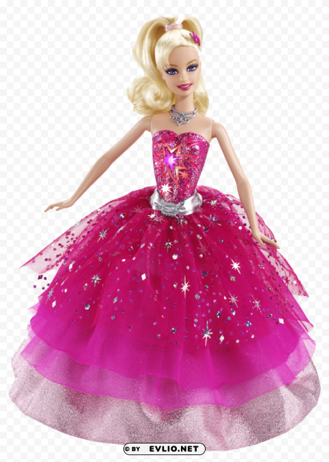 barbie doll PNG images with clear alpha channel