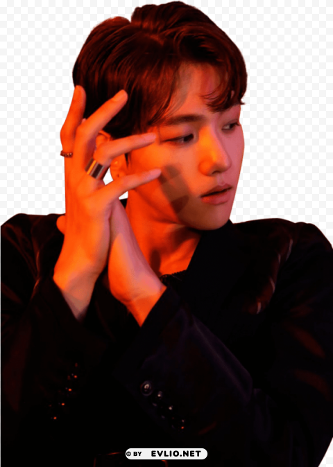 exo lotto baekhyun Transparent PNG Isolated Object Design