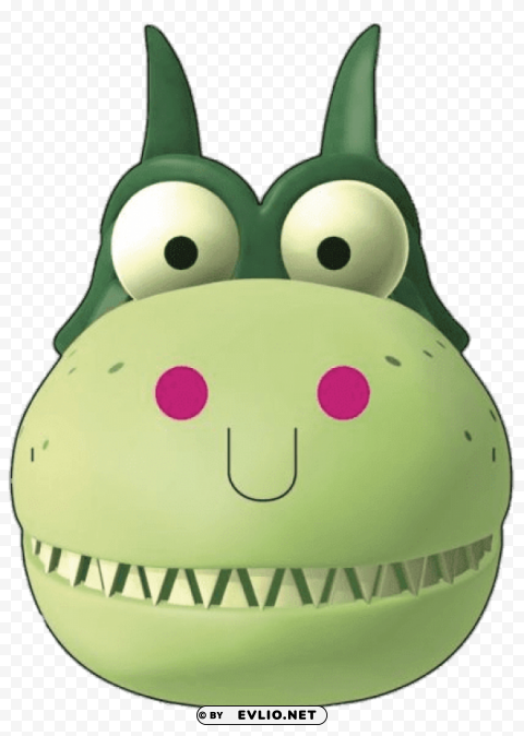 samsam monster face Isolated Graphic on Clear Transparent PNG