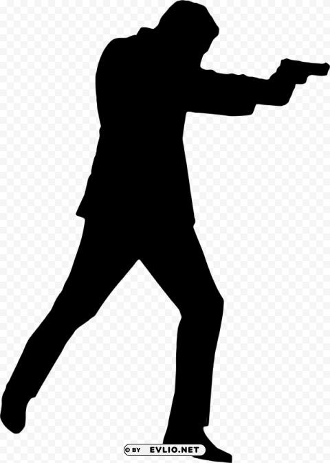 Spy Silhouette PNG Transparency Images