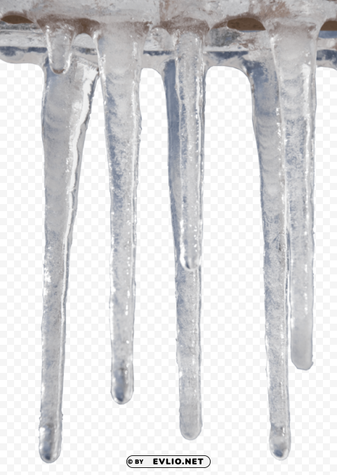 Icicles PNG Isolated Design Element With Clarity