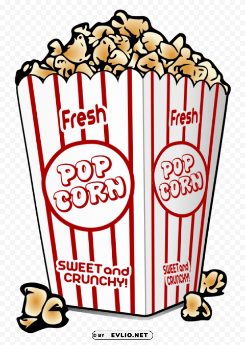 popcorn PNG files with no backdrop required