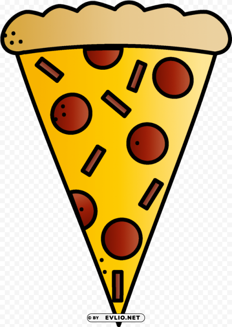 triangle pizza PNG images free download transparent background