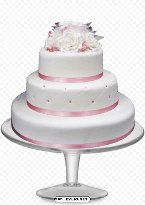 Wedding Cake HighResolution Isolated PNG Image