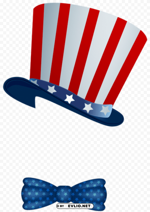 American Hat And Bowtie High-resolution PNG