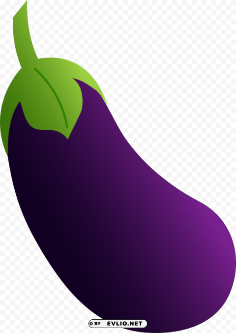 eggplant PNG files with transparent elements wide collection