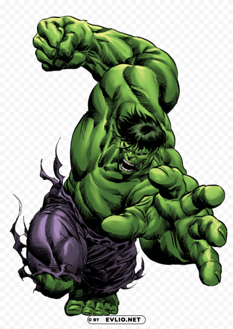 hulk cartoon Free transparent PNG clipart png photo - 40657777