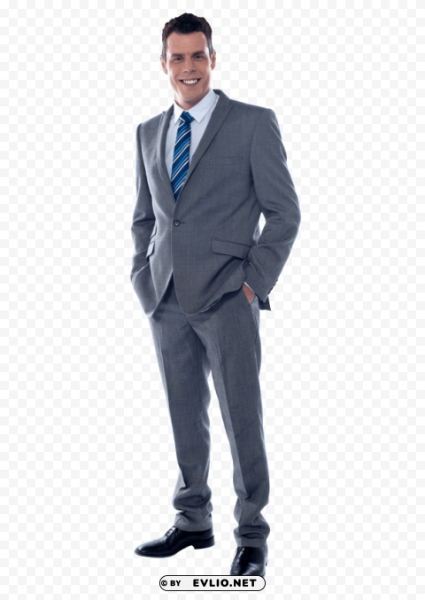 men in suit Transparent PNG Isolated Graphic with Clarity