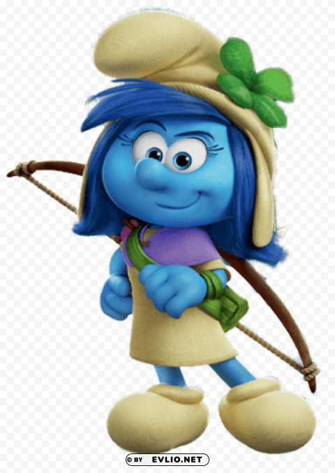 smurf storm Isolated Subject on Clear Background PNG