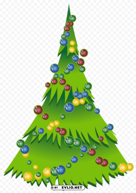 christmas simple tree PNG images with no royalties
