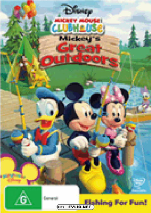 disney mickey mouse clubhouse mickey's great outdoors PNG images for advertising
