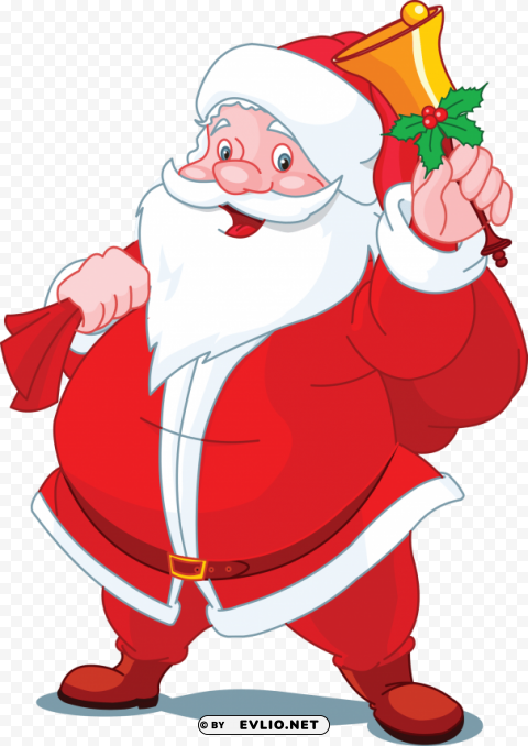 santa claus p Isolated Subject in Clear Transparent PNG clipart png photo - 2aa0b00b
