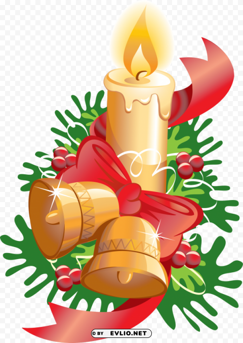 christmas candle's High-quality PNG images with transparency