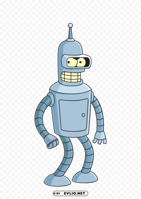 futurama bender PNG Image with Isolated Icon